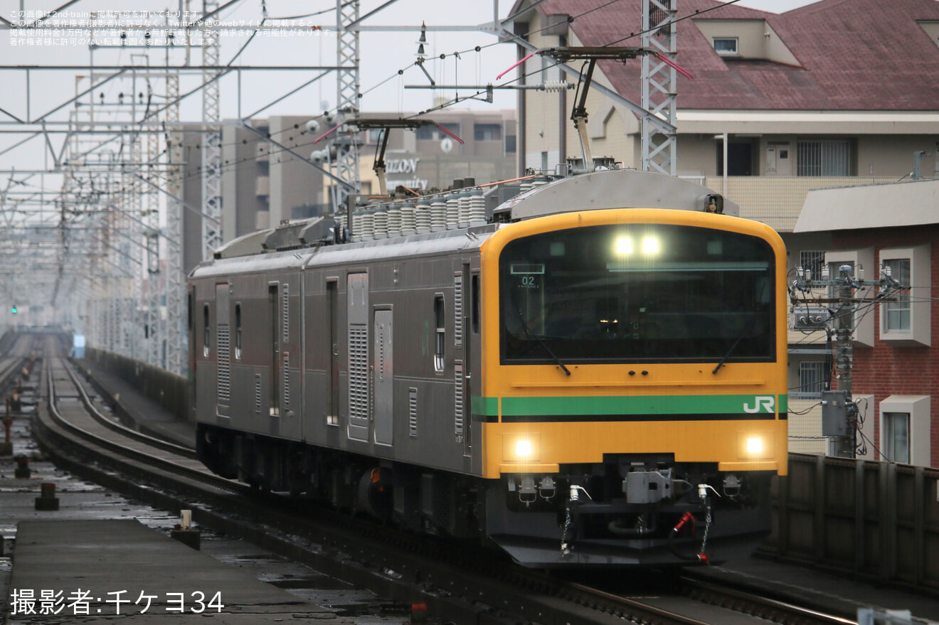 【JR東】E493系02編成長野からの返却回送の拡大写真