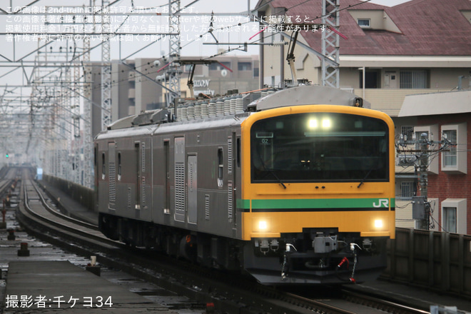 【JR東】E493系02編成長野からの返却回送を不明で撮影した写真