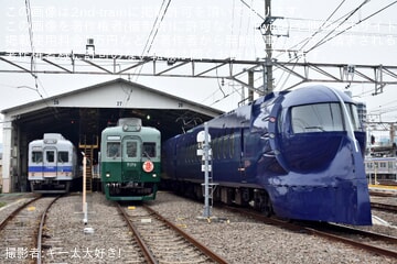 【南海】「デビュー30周年の南海ラピート貸切列車で行く 和歌山車庫 日帰りの旅」ツアーの撮影会