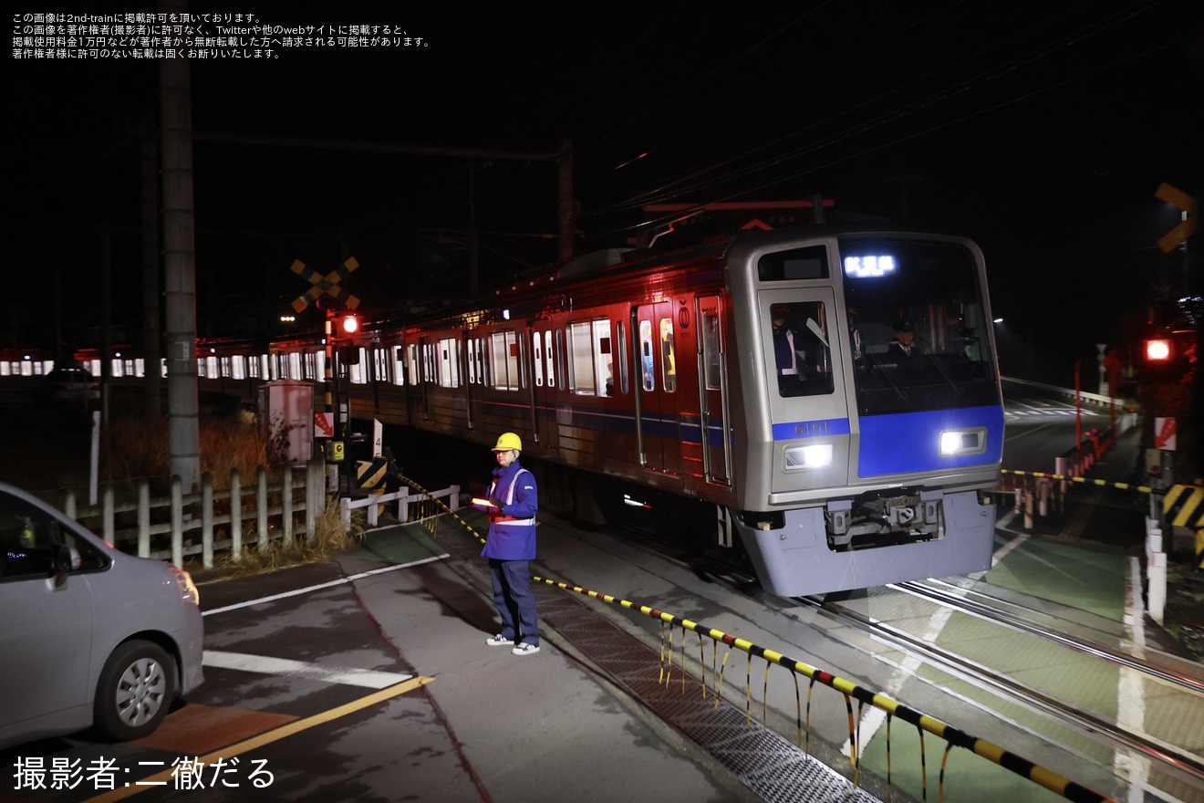 【西武】6000系6101F性能確認試運転の拡大写真