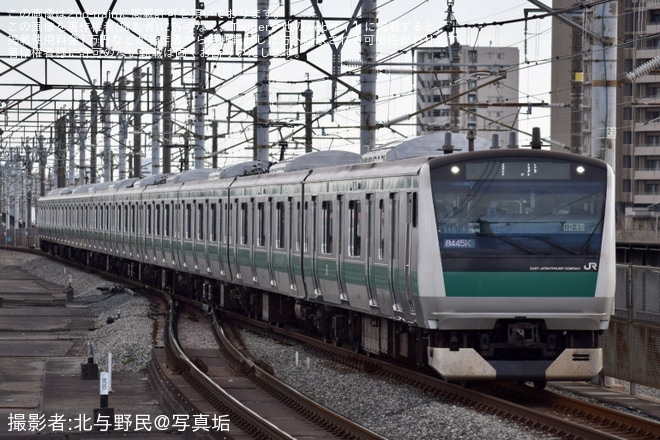 【JR東】E233系ハエ115編成東京総合車両センターが埼京線経由で出場回送