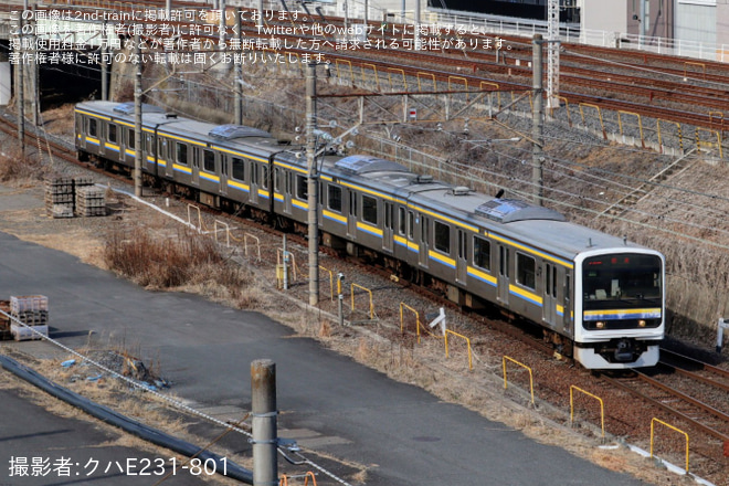 【JR東】209系C438編成大宮総合車両センター出場回送