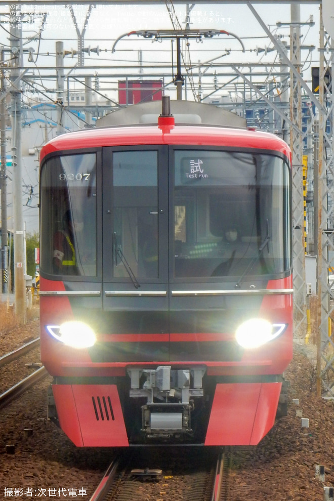 【名鉄】9100系9107F舞木検査場出場試運転 