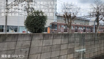 【近鉄】5800系DH02(デボ1形復刻塗装)が五位堂検修車庫でラッピング剥離