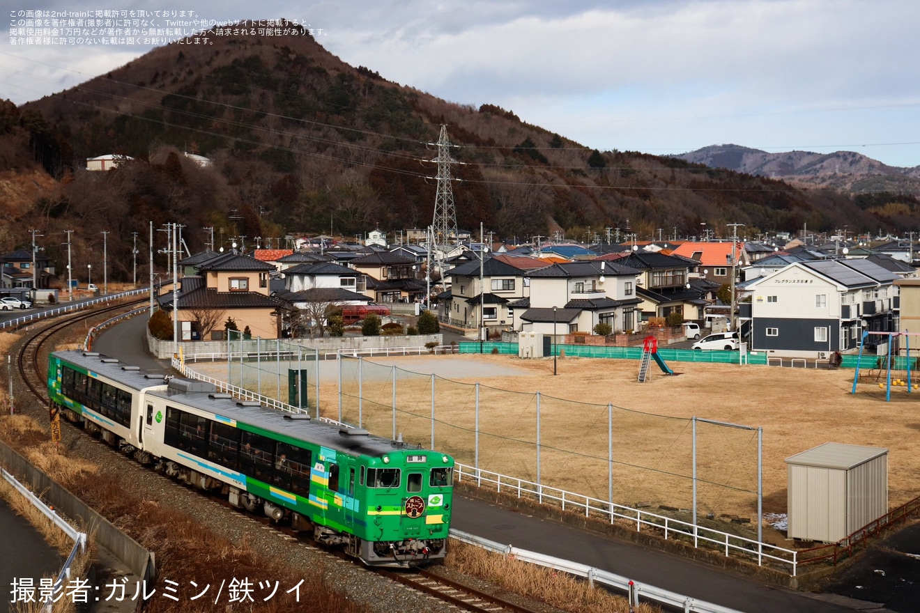 【JR東】臨時快速「風っこストーブ 女川号」を運行(2025年)の拡大写真