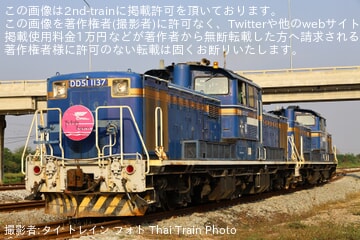 【AS】クラウドファンディングツアーでDD51-1137+DD51-1142の撮影会