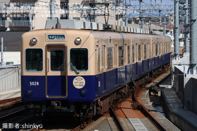 【阪神】5001形「青胴車」定期運行終了