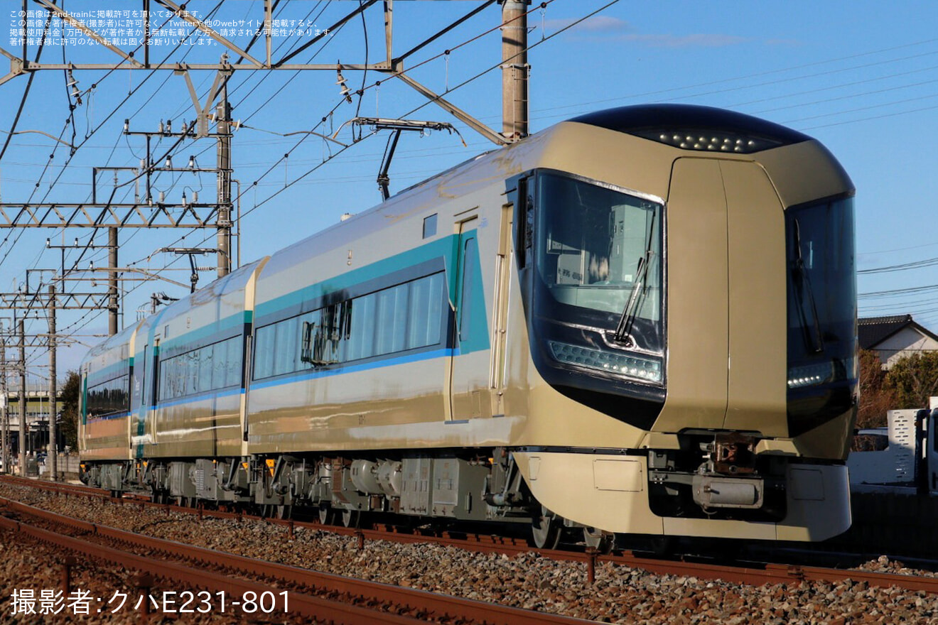 【東武】500系507F南栗橋工場出場試運転の拡大写真