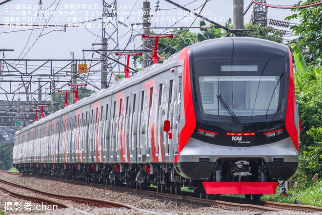 【KCI】CRRC(中国中車)製KCI向け新型車両SFC-120-V系電車の第一編成が試運転