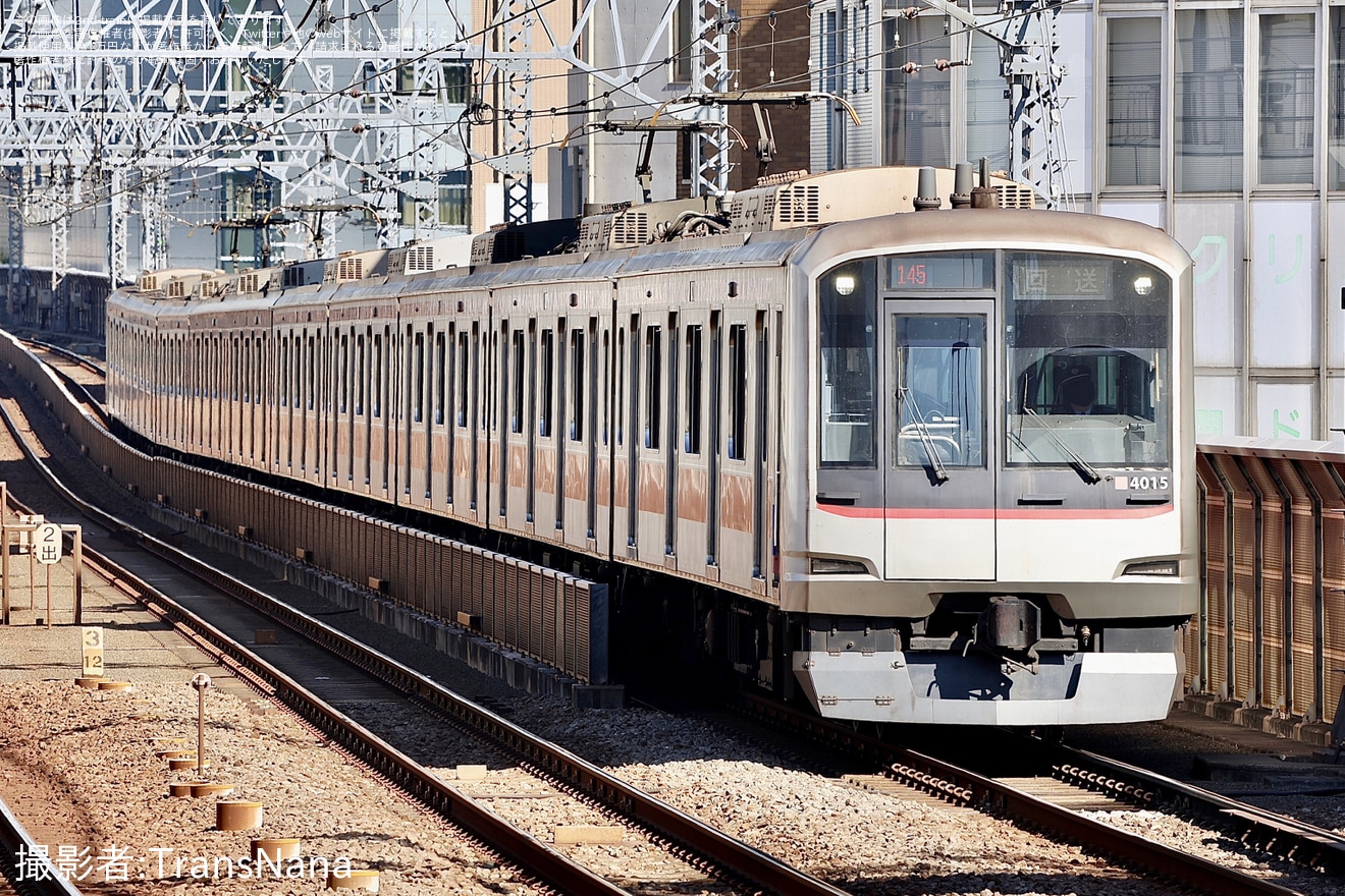 【東急】5050系4115F長津田車両工場入場回送の拡大写真