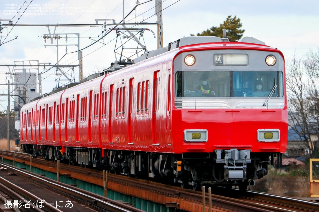 【名鉄】6500系6512F舞木検査場出場試運転 の拡大写真