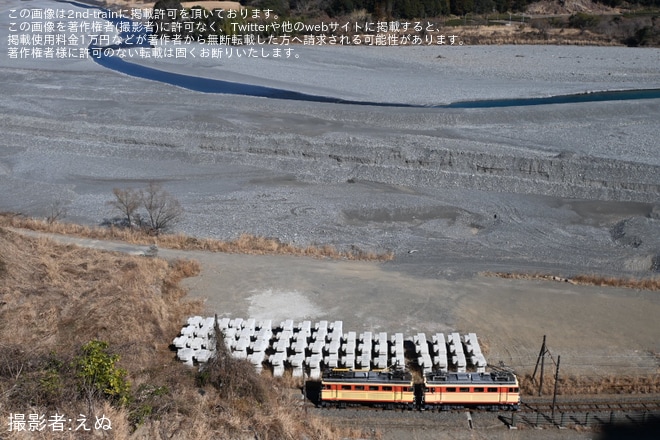 【大鐵】E31形電気機関車(元西武鉄道)を使用した試運転が実施