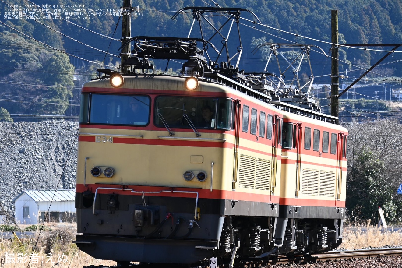 【大鐵】E31形電気機関車(元西武鉄道)を使用した試運転が実施の拡大写真