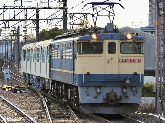 【横市交】グリーンライン用10000形10121F中間車甲種輸送