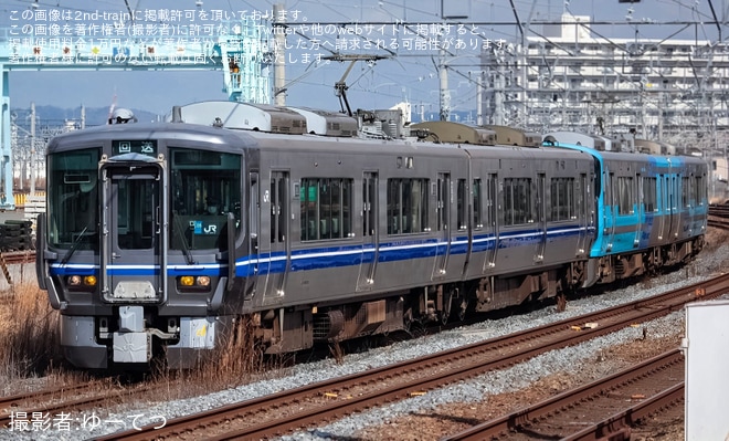 【IR】521系IR15編成吹田総合車両所入場