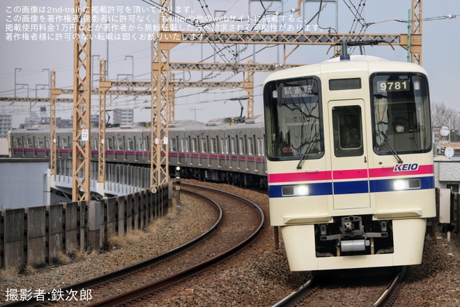 【京王】9000系9731Fが高尾線高尾山口まで試運転