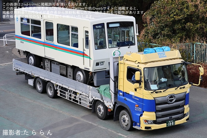 【西武】8500系レオライナー 8521F(V3編成)武蔵丘出場陸送