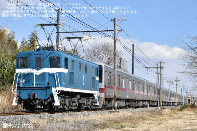 【東武】30000系31601F+31401F南栗橋工場出場回送