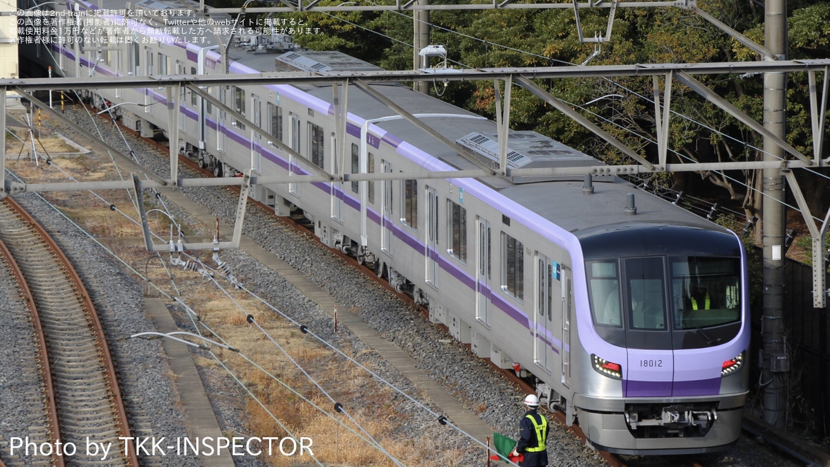 メトロ】18000系18112Fが新木場CR構内で自走 |2nd-train鉄道ニュース