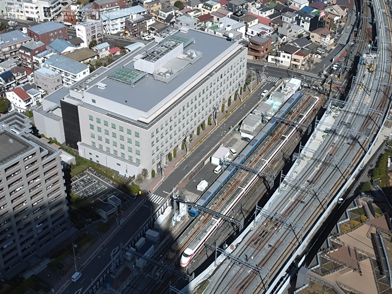【東武】80000系81501Fが浅草まで入線の拡大写真