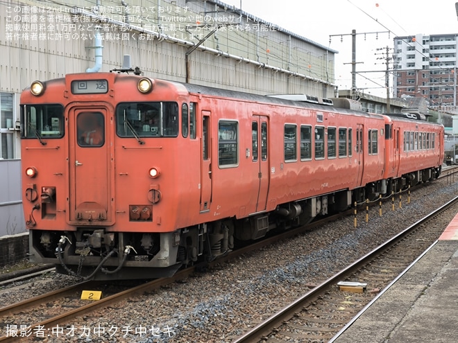 【JR西】キハ47-149が下関総合車両所本所へ入場のため回送