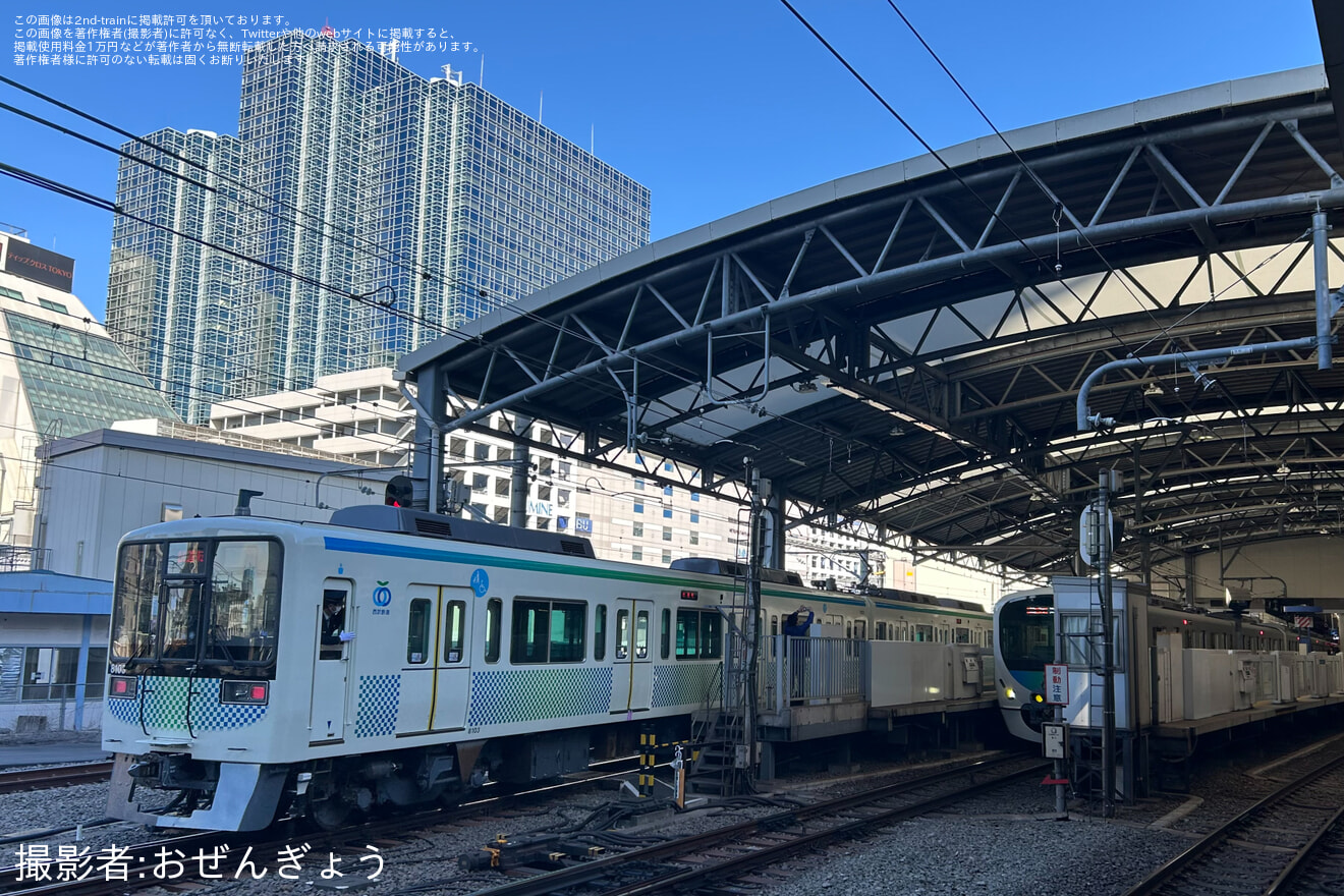 【西武】8000系8103F 試運転で池袋線・豊島線・狭山線への拡大写真