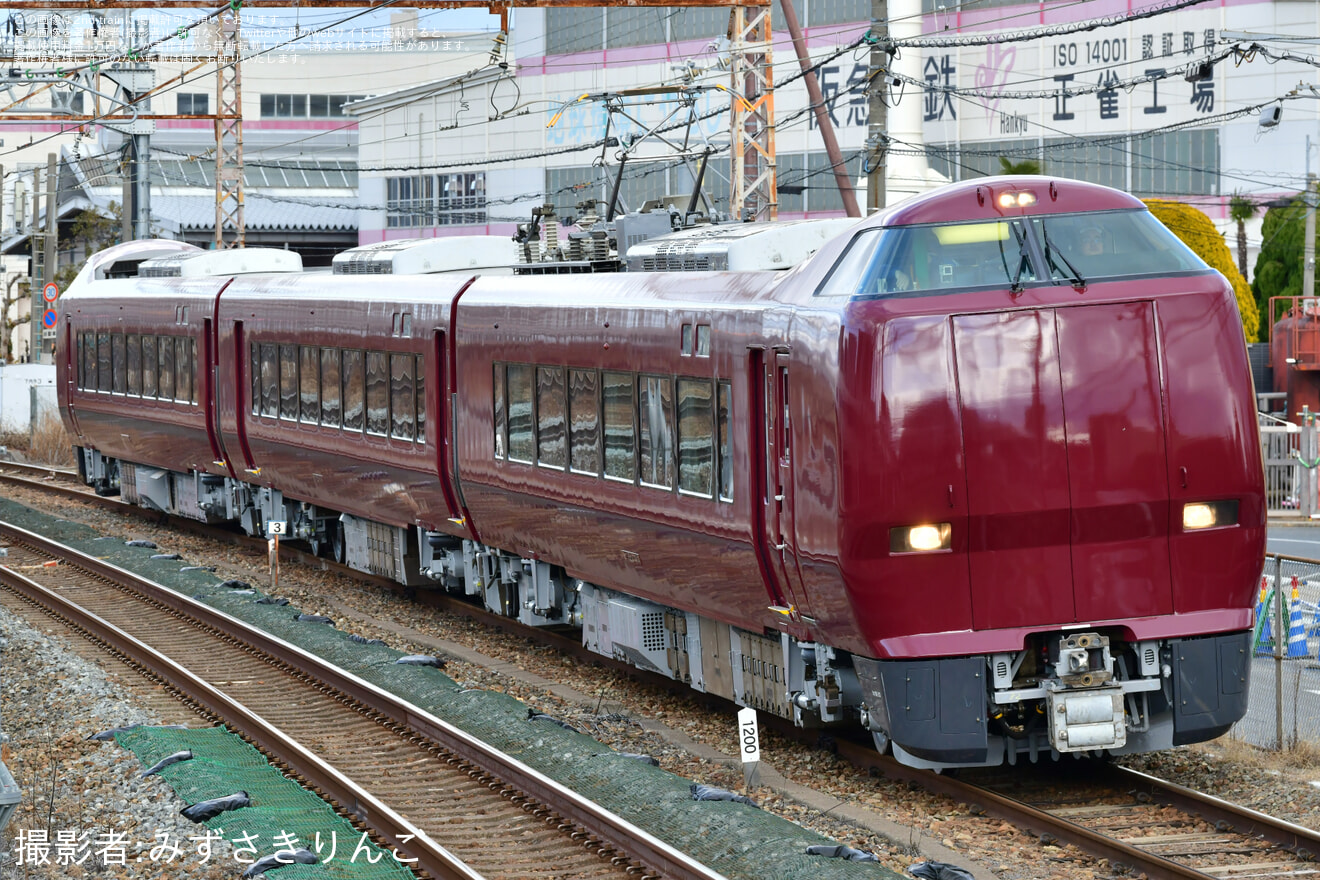 【JR西】683系N01編成(安寧) 吹田総合車両所本所内試運転の拡大写真