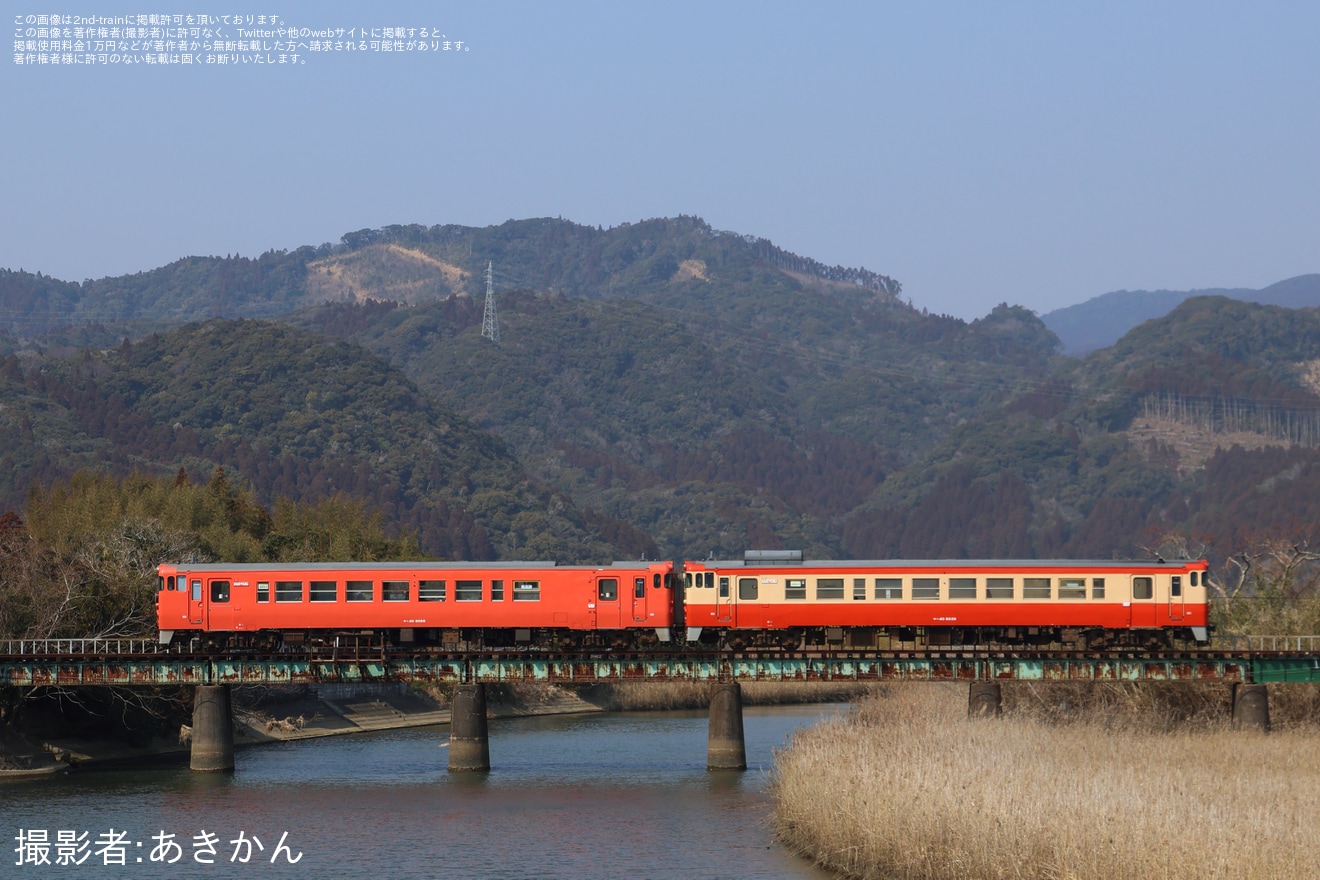 【JR九】「国鉄色キハ40形2両編成で行く! 急行『日南』の旅」ツアーが催行の拡大写真