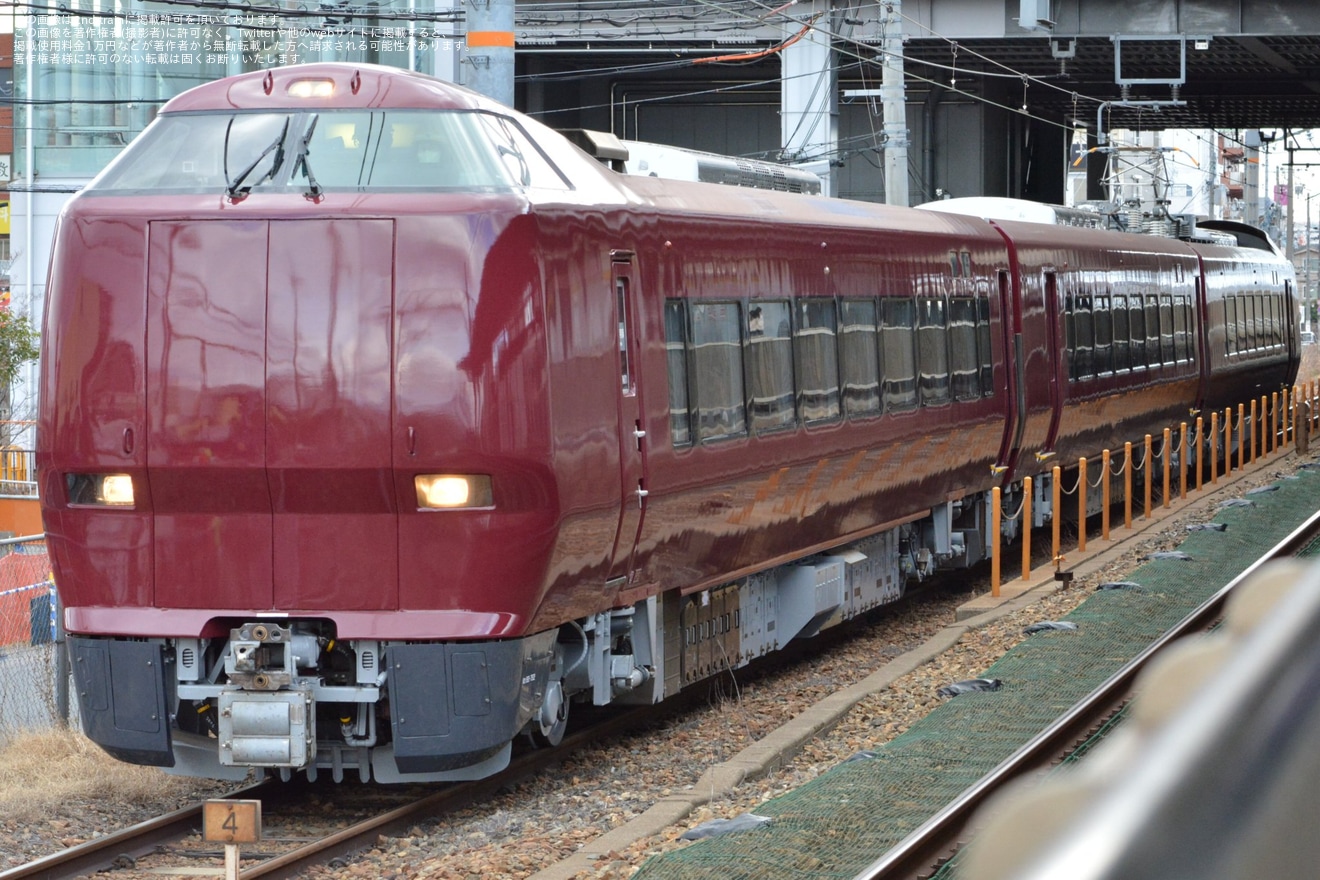 【JR西】683系N01編成(安寧) 吹田総合車両所本所内試運転の拡大写真