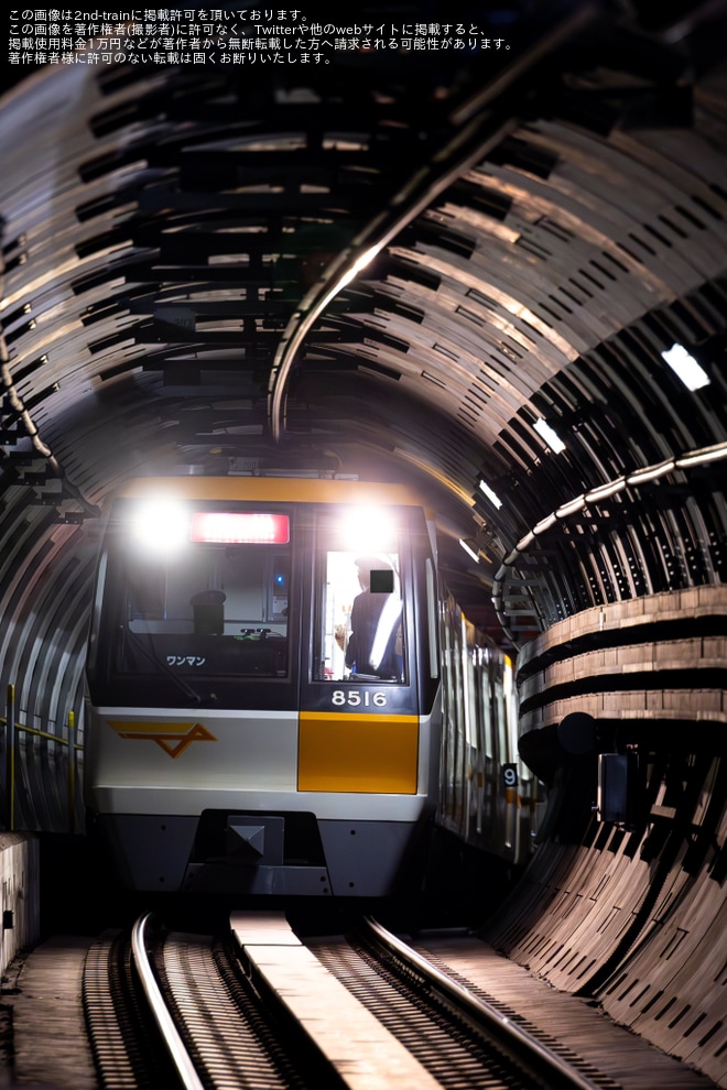 【大阪メトロ】「特別列車で行く!秘密のトンネル体験」ツアーが催行を不明で撮影した写真