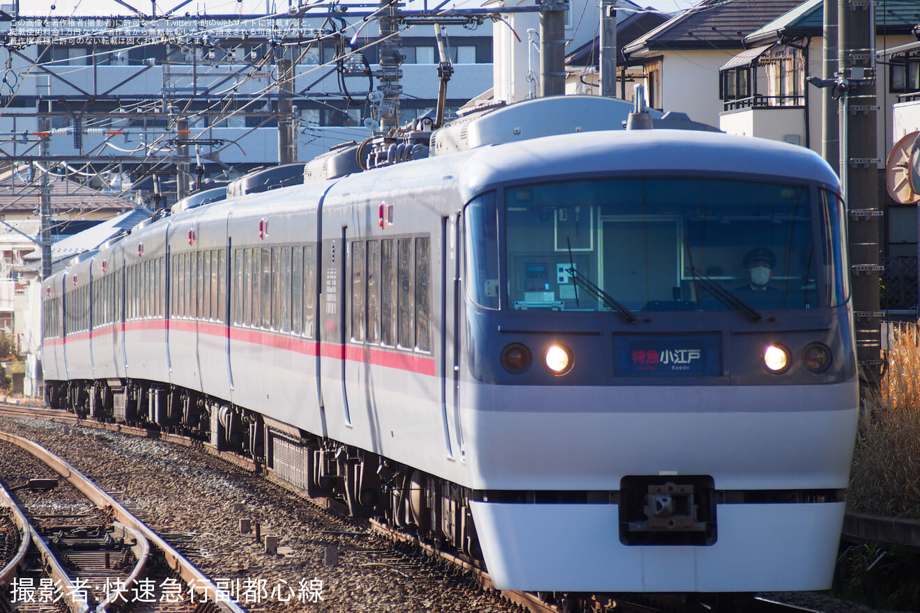 【西武】PIW開催に伴う特急小江戸号の東伏見駅臨時停車の拡大写真