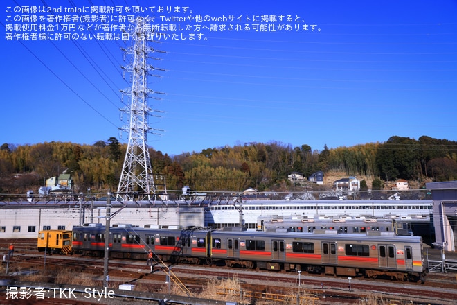 【東急】9000系9005Fが長津田車両工場へ入場するため回送、転用改造へ