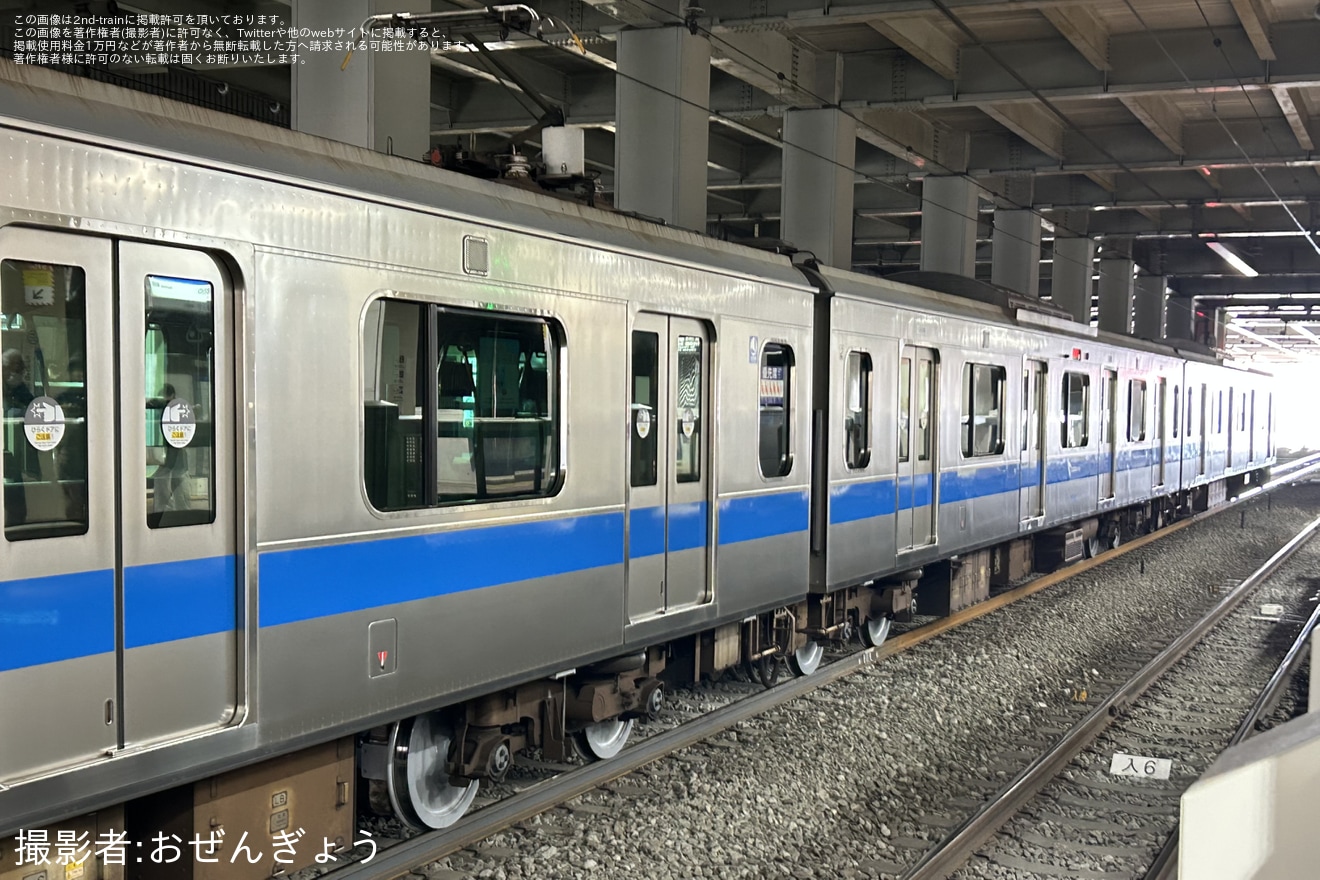 【小田急】4000形4064F(4064×10)車輪交換試運転の拡大写真