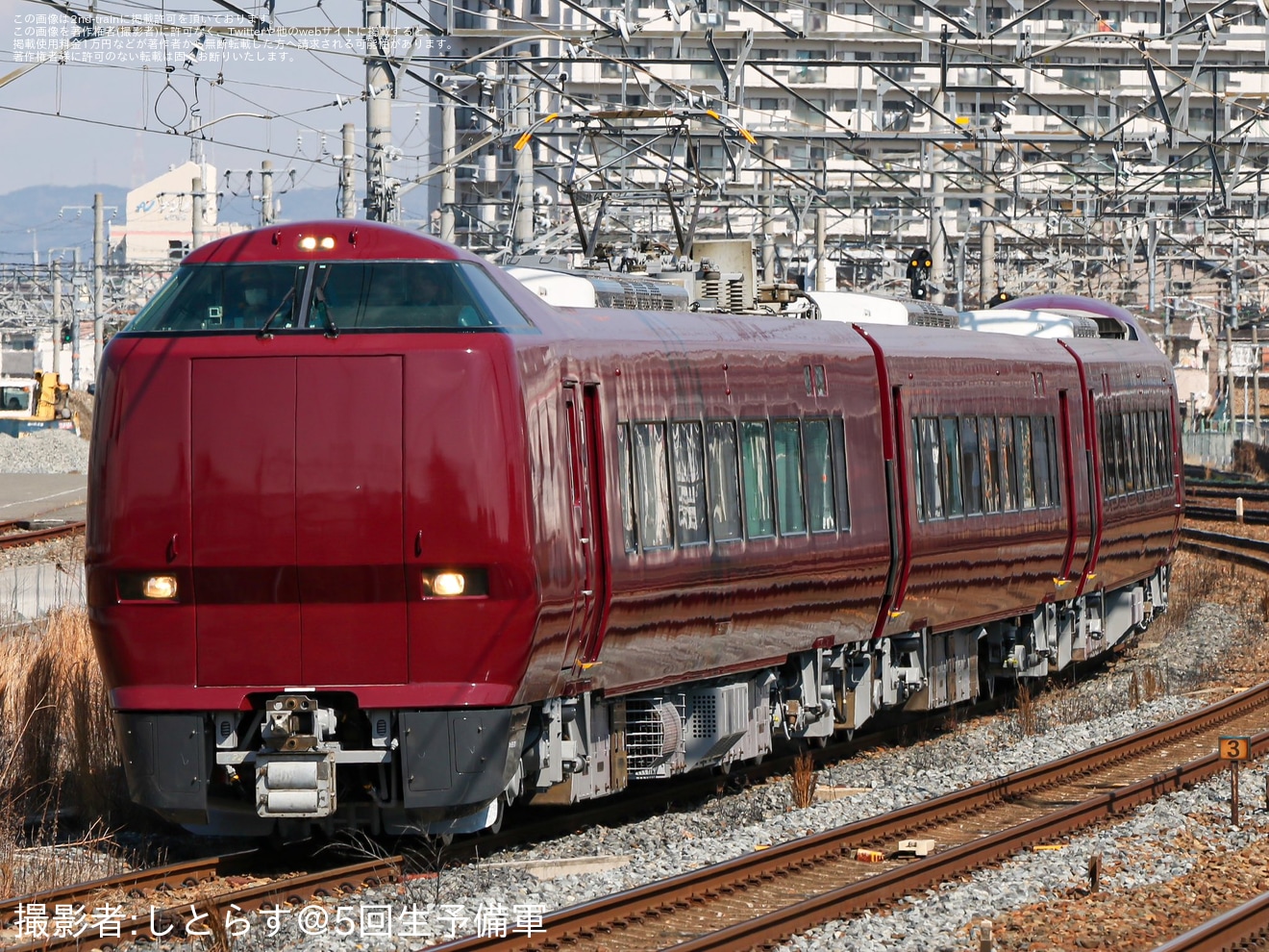 【JR西】683系N01編成(安寧) 吹田総合車両所出場試運転の拡大写真