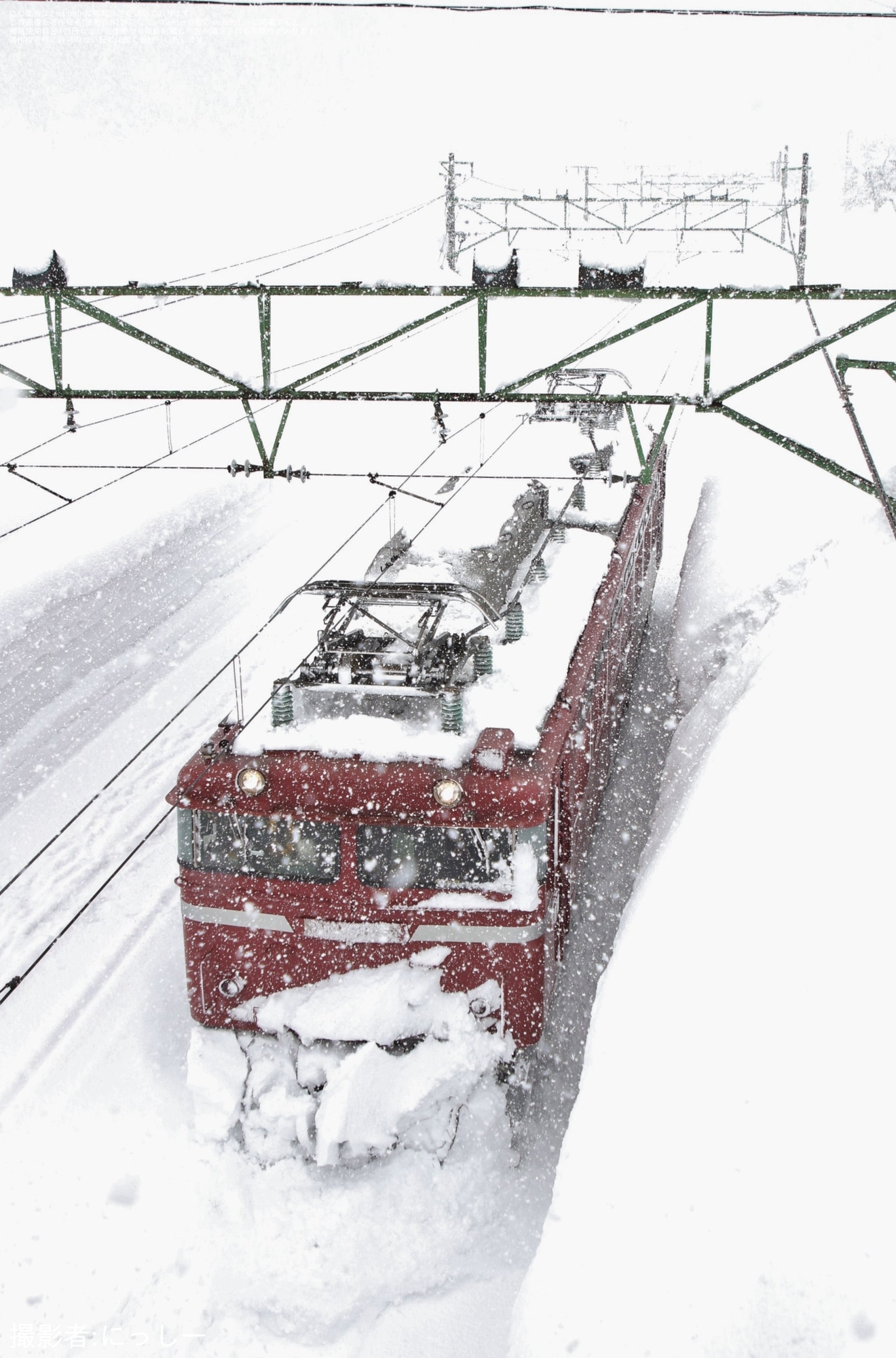 【JR東】上越線の確認列車がEF81-140で運転の拡大写真