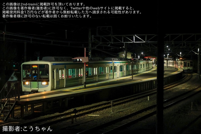 【西武】8000系8103F(元小田急車)試運転で西武秩父へを不明で撮影した写真