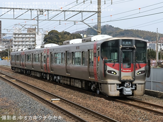 【JR西】227系ヒロA36編成下関総合車両所本所構内試運転