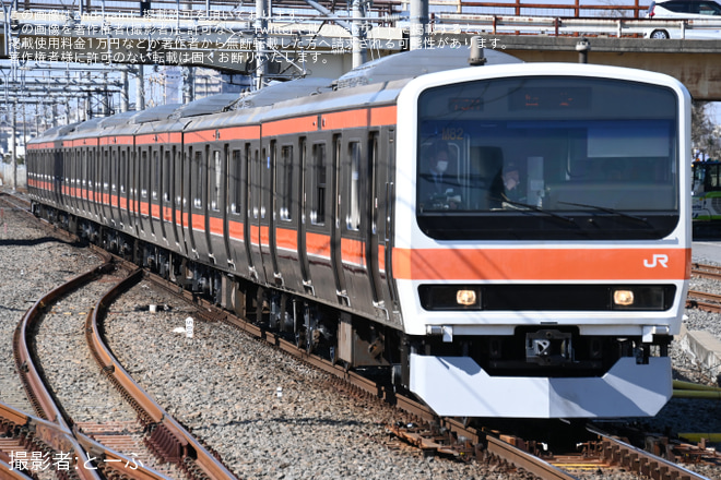 【JR東】209系500番台ケヨM82編成が大宮総合車両センターを出場