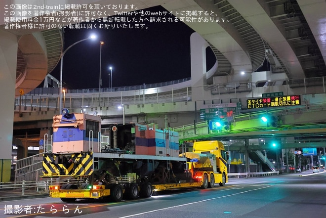 【J-TREC】J-TREC横浜事業所 D-502廃車陸送