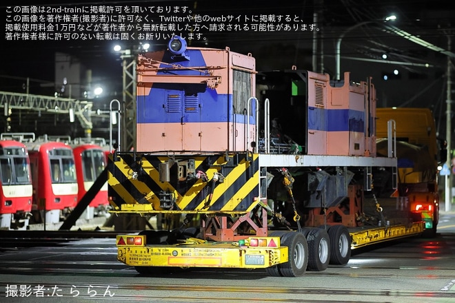 【J-TREC】J-TREC横浜事業所 D-502廃車陸送