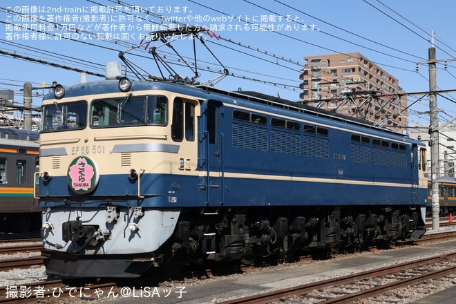 【JR東】「EF64-1001＆EF65-501撮影会」開催