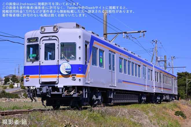 【銚電】22000形2編成目 観光列車『次郎右衛門(じろうえもん)』として運転