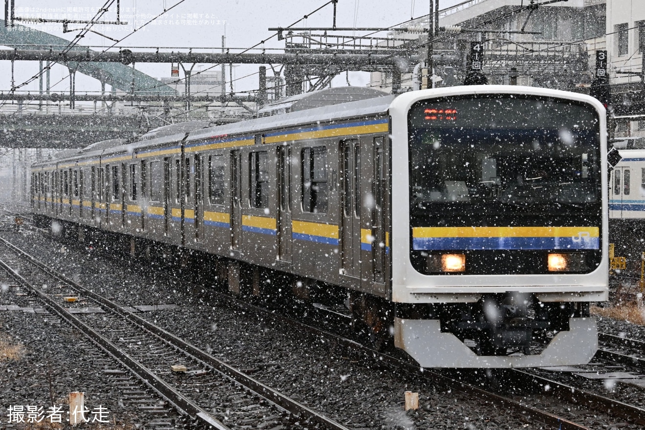 【JR東】209系C411編成大宮総合車両センター出場回送の拡大写真