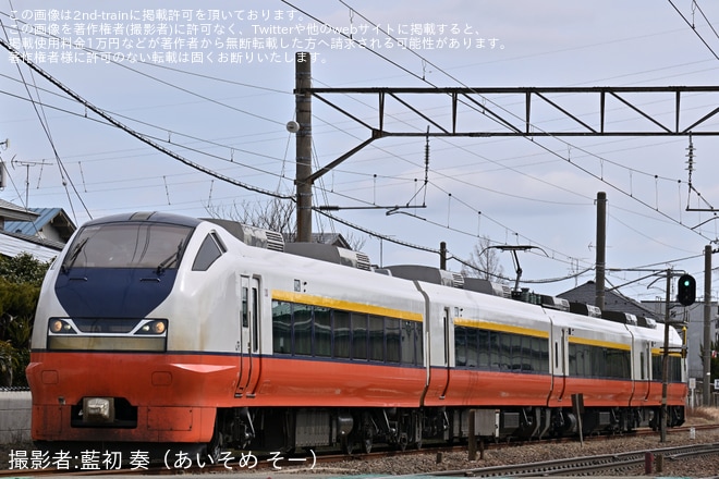 【JR東】E751系A-102編成秋田総合車両センターへ入場回送