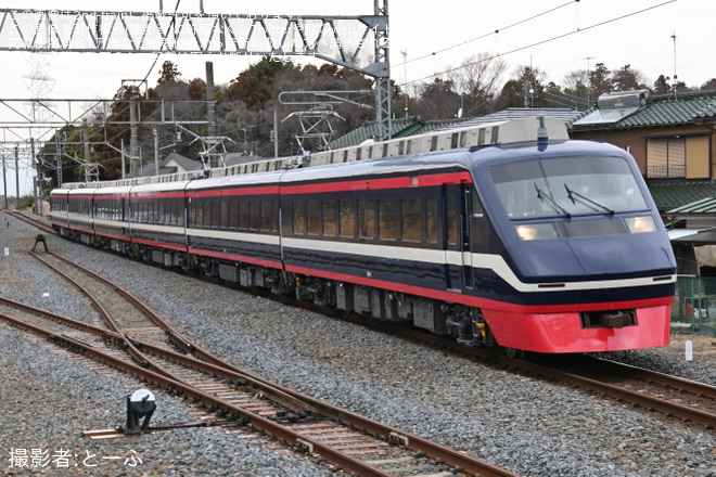 【東武】200系206Fが紺色塗装になり南栗橋出場試運転