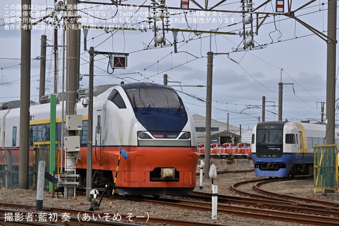 【JR東】E751系A-102編成秋田総合車両センターへ入場回送