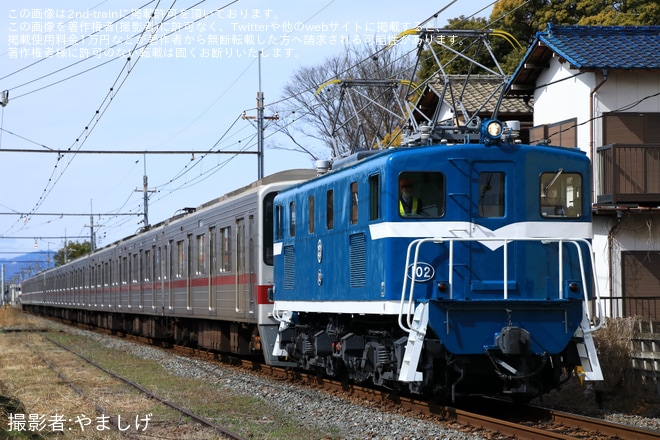 【東武】30000系31615F+31415F南栗橋工場入場回送を不明で撮影した写真