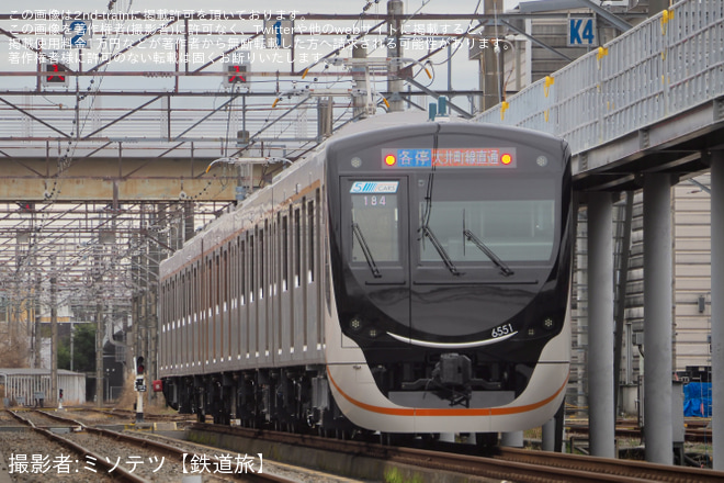 【東急】新型車両6020系6151Fが通電試験