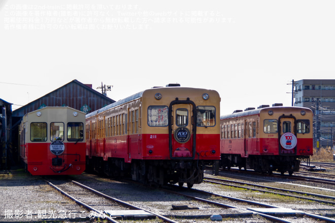 【小湊】鉄道開業100周年記念列車運行