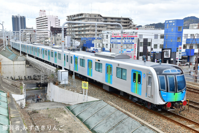 【西武】40000系48153F甲種輸送を新長田駅で撮影した写真